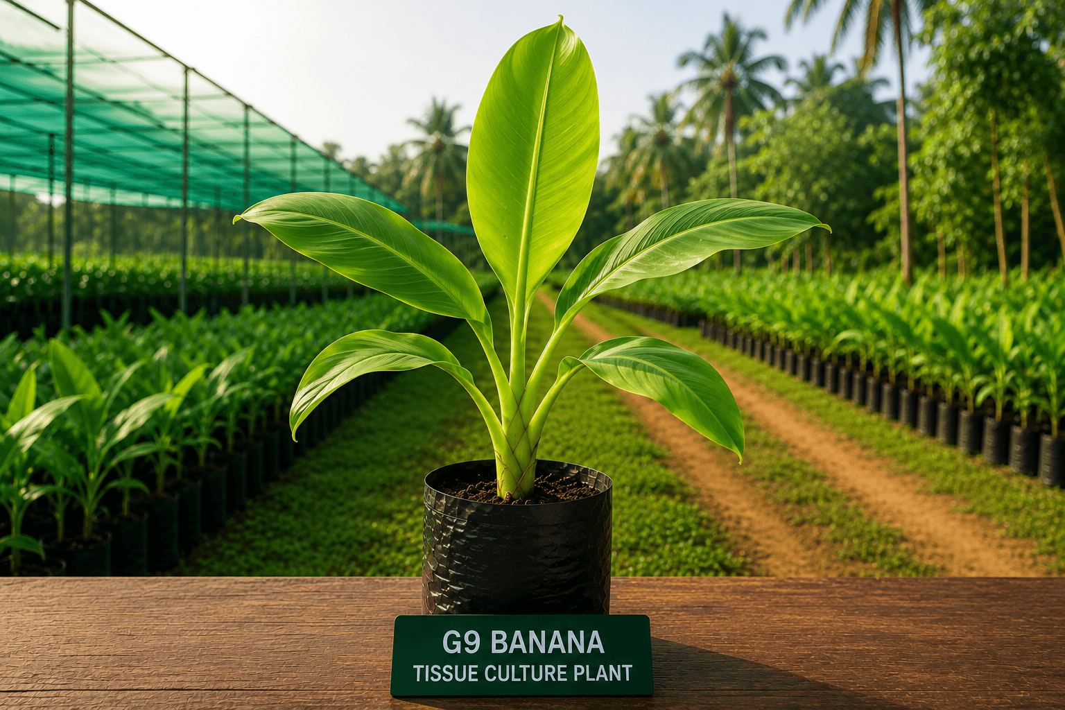 G9 Banana Plan tissue culture plant